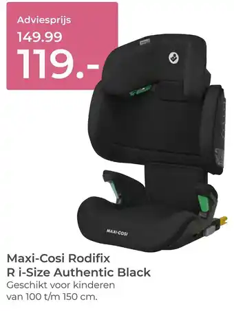 Maxi-Cosi Rodifix R i-Size Authentic Black