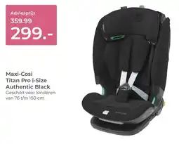 Prenatal Maxi-Cosi Titan Pro i-Size Authentic Black aanbieding