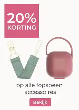 Prenatal Fopspeen accessoires aanbieding