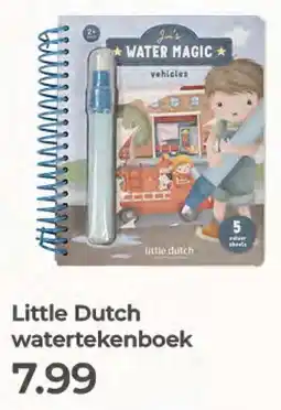 Prenatal little dutch watertekenboek aanbieding