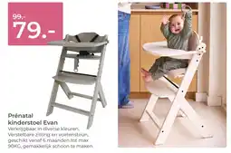 Prenatal Prénatal kinderstoel Evan aanbieding