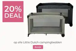 Prenatal Little Dutch campingbedden aanbieding