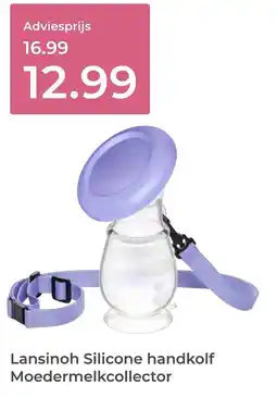 Prenatal Lansinoh Silicone handkolf Moedermelkcollector aanbieding