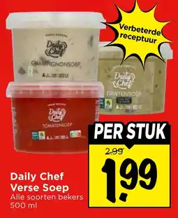 Vomar Voordeelmarkt Daily Chef Verse Soep aanbieding