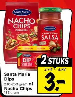 Vomar Voordeelmarkt Santa Maria Dips aanbieding