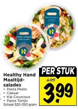 Vomar Voordeelmarkt Healthy Hand Maaltijdsalades aanbieding