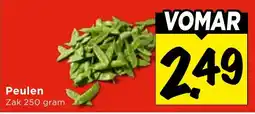 Vomar Voordeelmarkt Peulen aanbieding