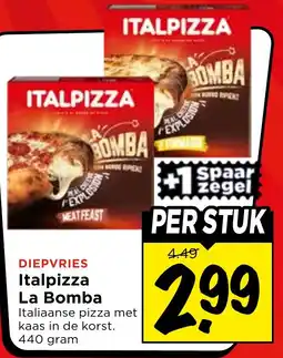 Vomar Voordeelmarkt Italpizza La Bomba aanbieding