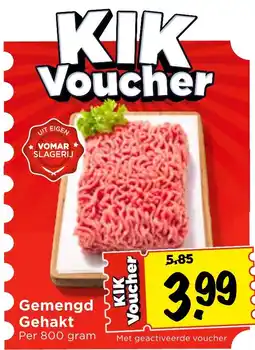 Vomar Voordeelmarkt Gemengd Gehakt aanbieding