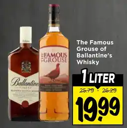 Vomar Voordeelmarkt The Famous Grouse of Ballantine's Whisky aanbieding