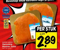 Vomar Voordeelmarkt Gerookte Noorse Zalm aanbieding