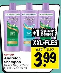 Vomar Voordeelmarkt Andrélon Shampoo aanbieding