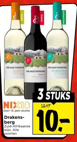 Vomar Voordeelmarkt Alle Drakensberg Zuid-Afrikaanse wijn aanbieding