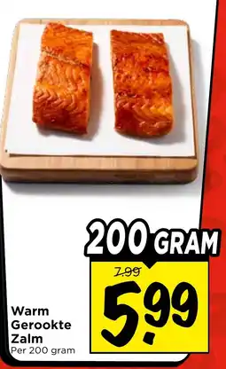 Vomar Voordeelmarkt Warm Gerookte Zalm aanbieding