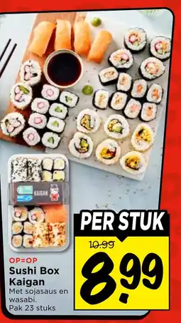 Vomar Voordeelmarkt Sushi Box Kaigan aanbieding