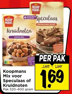 Vomar Voordeelmarkt Koopmans Mix voor Speculaas of Kruidnoten aanbieding