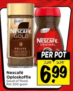 Vomar Voordeelmarkt Nescafé Oploskoffie aanbieding