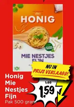 Vomar Voordeelmarkt Honig Mie Nestjes Fijn aanbieding