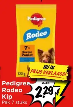 Vomar Voordeelmarkt Pedigree Rodeo Kip aanbieding