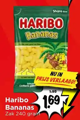 Vomar Voordeelmarkt Haribo Bananas aanbieding