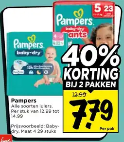 Vomar Voordeelmarkt Pampers aanbieding