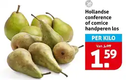 Hoogvliet Hollandse Conference of Comice Handperen Los aanbieding