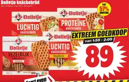Dirk Bolletje knäckebröd aanbieding