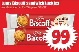 Dirk Lotus Biscoff sandwichkoekjes aanbieding