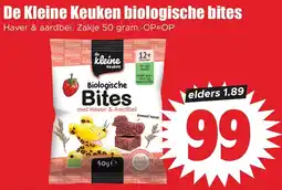 Dirk Biologische Bites met Haver & Aardbei aanbieding