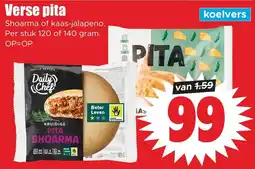 Dirk Verse pita aanbieding