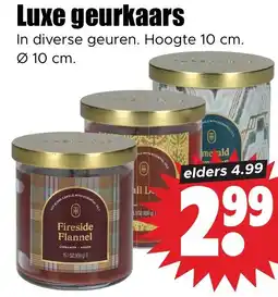 Dirk Luxe geurkaars aanbieding