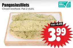 Dirk Pangasiusfilets Citroen-knoflook. Pak 2 stuks. aanbieding
