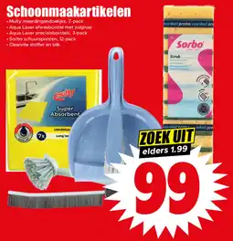 Dirk Schoonmaakartikelen aanbieding