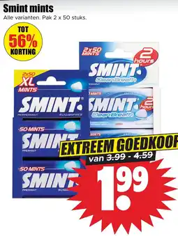Dirk Smint mints aanbieding