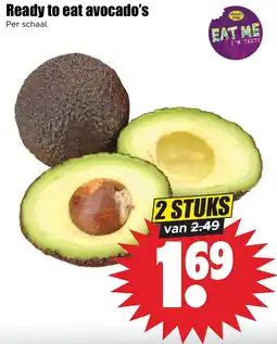 Dirk Ready to eat avocado's aanbieding