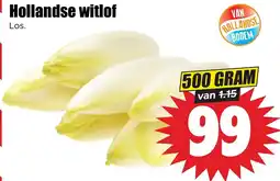 Dirk Hollandse witlof aanbieding