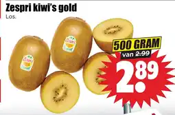Dirk Zespri kiwi's gold aanbieding