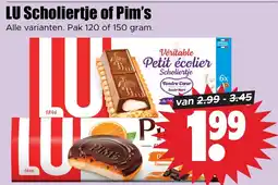 Dirk LU Scholiertje of Pim's aanbieding