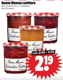 Dirk Bonne Maman confiture aanbieding