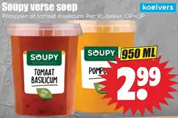 Dirk Soupy verse soep aanbieding