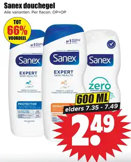 Dirk Sanex douchegel aanbieding