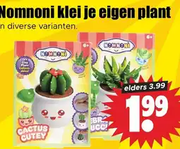 Dirk Nomnoni klei je eigen plant aanbieding