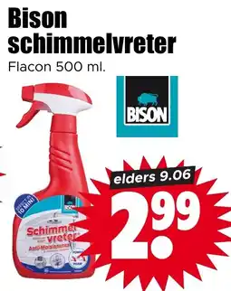 Dirk Bison schimmelvreter aanbieding