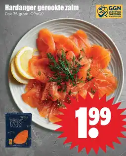 Dirk Hardanger gerookte zalm aanbieding