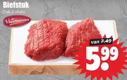 Dirk Biefstuk aanbieding