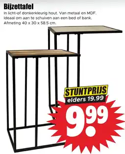 Dirk Bijzettafel aanbieding