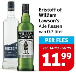 Hoogvliet Eristoff of William Lawson's aanbieding