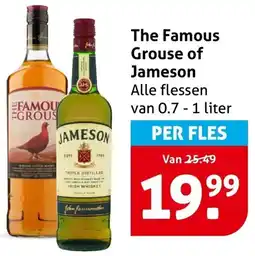 Hoogvliet The Famous Grouse of Jameson aanbieding