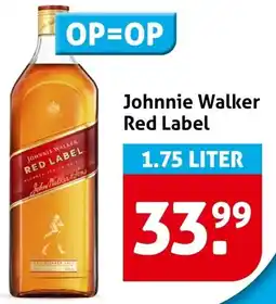 Hoogvliet Johnnie Walker Red Label aanbieding