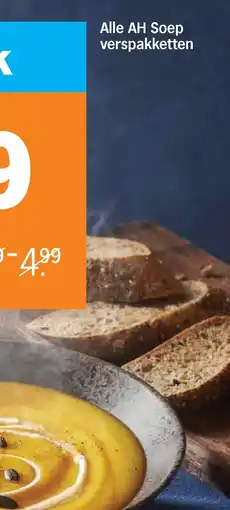 Albert Heijn Alle AH Soep verspakketten aanbieding